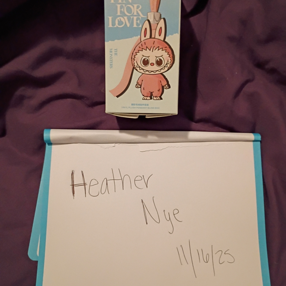 Pin For Love Letter O Plush